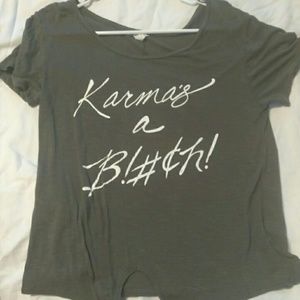 Gray and white Aeropastle T-shirt